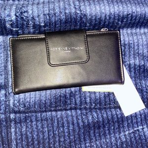 All Black Adrienne Vittadini Wallet